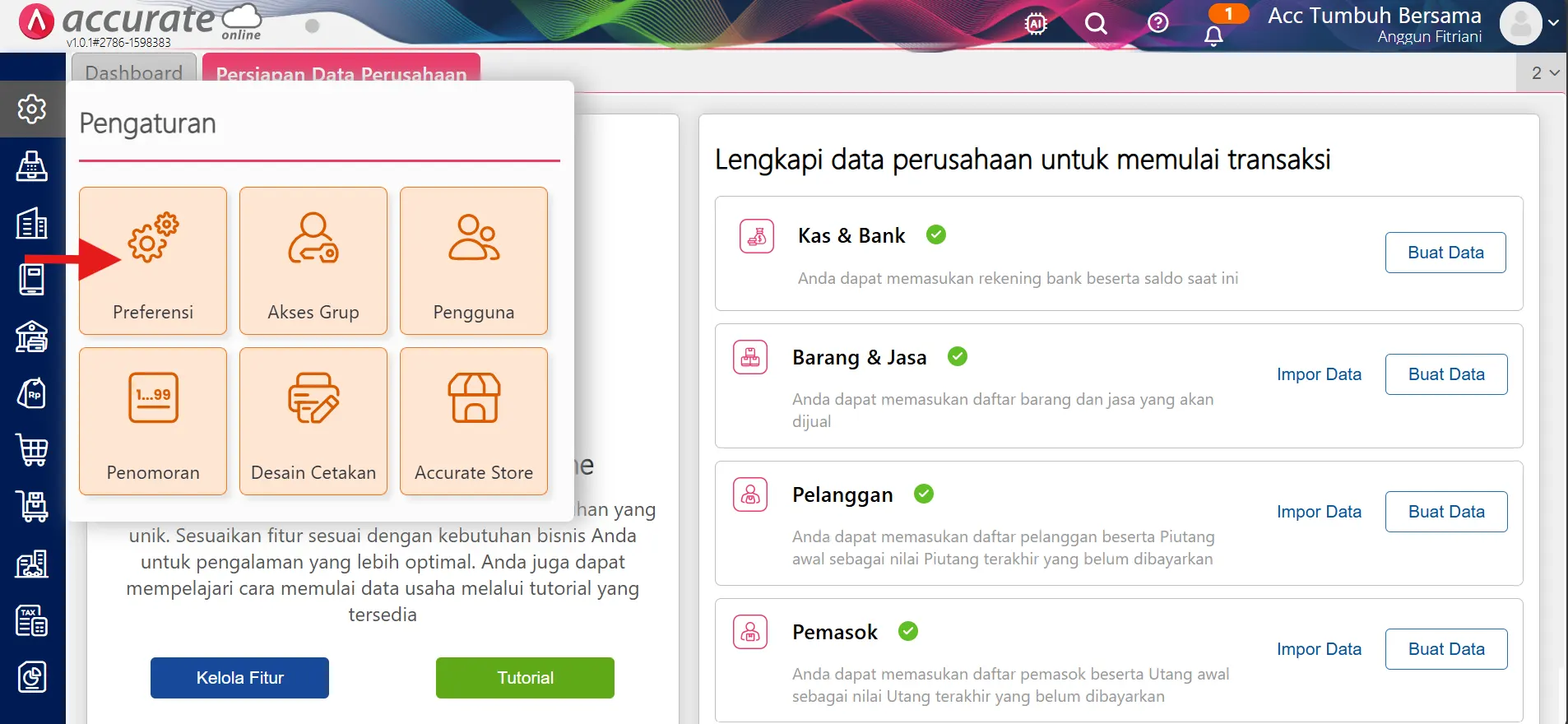 1 Faktur Penjualan Di Muka